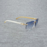 Natural Wood Sunglasses Men Black