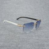 Natural Wood Sunglasses Men Black