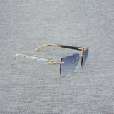 Natural Wood Sunglasses Men Black