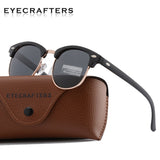 CLASSIC Half Metal Frame Polarized Sunglasses