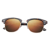 CLASSIC Half Metal Frame Polarized Sunglasses